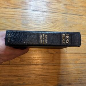 1953 Holy Bible Revised Standard Version Thomas Nelson & Sons Leather -READ